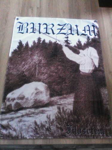 Drapeau flag banner 1burzum - drapeau,