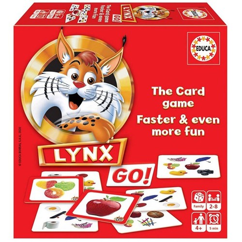 Educa lynx gioco carte - go, di