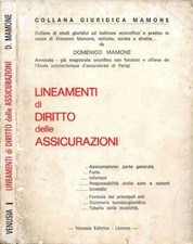 Lineamenti di Diritto delle Assicurazioni. . AA.VV.. 1974. .