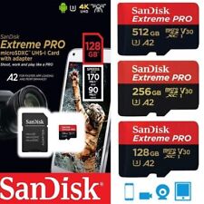 Scheda di memoria Micro SD SanDisk Ultra Extreme Pro 256GB 1TB 2TB Classe 10 A2