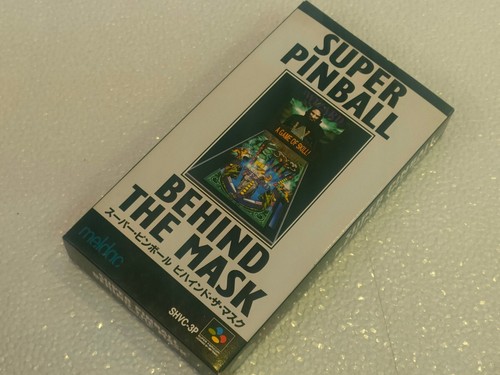 Super pinball behind the mask - behind,