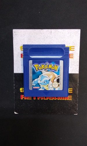 Nintendo game boy pokemon blu - game,