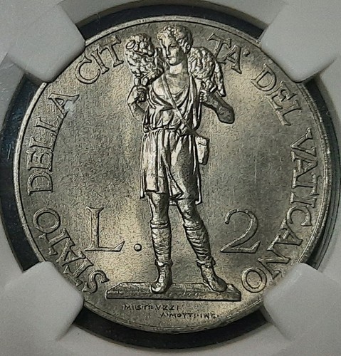 1936 vatican lire pius xi - 2,