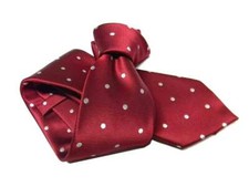 Cravatta uomo rosso medio a