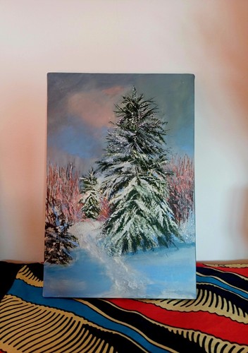 Quadro dipinto olio quiete - quadro, a