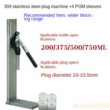 Utensile per tappatura sigillatrici acciaio inox tappi vino tappatrice