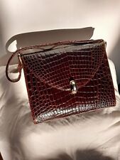 BORSA IN VERO COCCODRILLO 100%