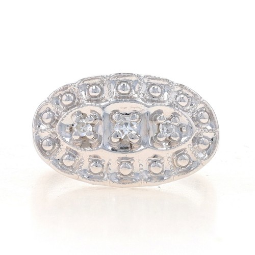 Oro bianco diamante vintage - oro,