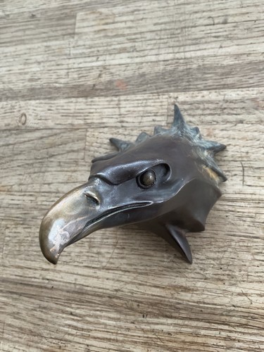 Testa aquila bronzo - testa, di