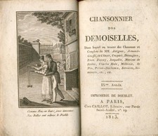 Chansonnier des Demoiselles -