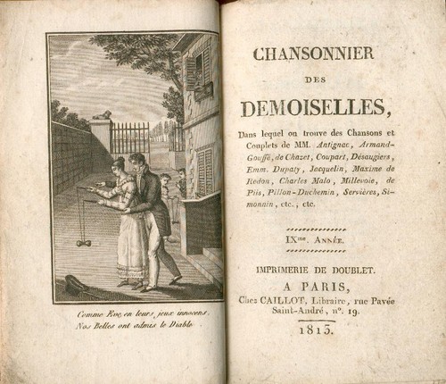 Chansonnier des demoiselles - chansonnier,