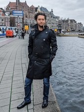 Trench Burberry London nero