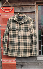Filson Deer Island Jac Shirt 20105728 Giacca | Small | Crema Scura e Verde
