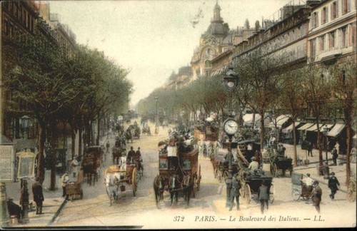 Parigi carrozza cavallo - parigi,