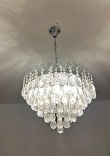 Lampadario Soffitto Sospensione Classico Sfere Pendenti - colore Argento