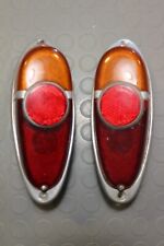 Fanali Posteriori LEART art. 306 FIAT 500 N NORMALE 1957 Prima Serie Fari Epoca