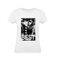 Maglia T-shirt donna - george best - divertente humor - made in italy