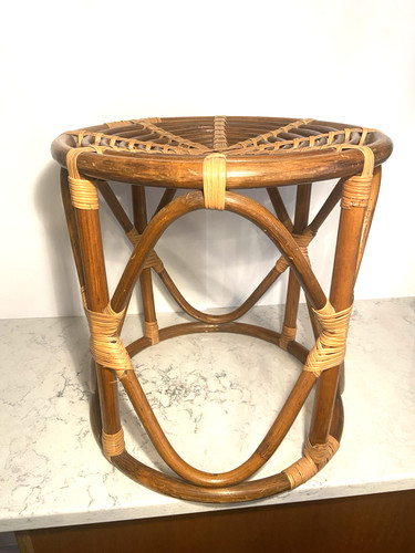 Ottomano rotondo vintage - , boho