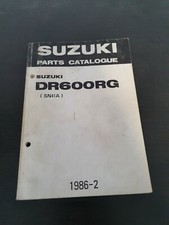 1986 Suzuki DR600RG Parts