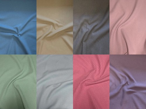 Tessuto cotone waffle - tessuto, di
