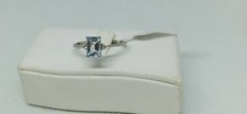 Anello oro bianco kt con - anello, 18