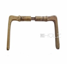 Maniglia per Porta Antico Art Nouveau IN Ottone Sottile 8er Vk