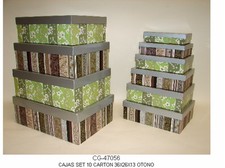 SCATOLE PER ARMADIO SET 10 CONTENITORI BIANCHERIA INDUMENTI REGALI SCARPE