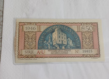 BIGLIETTO LOTTERIA SOLIDARIETA' NAZIONALE 1946