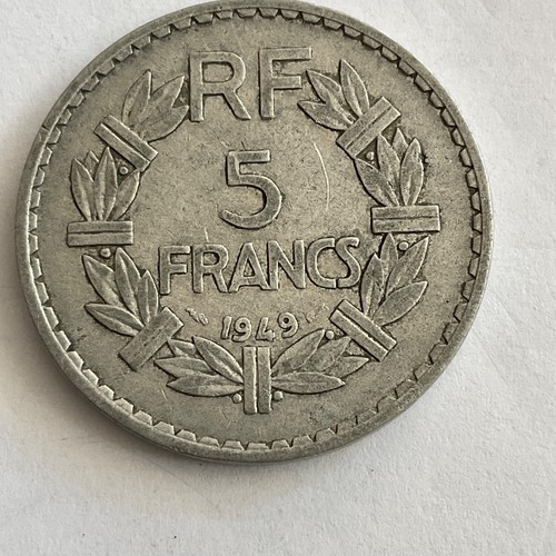 Francia franchi 1949 - 5, franchi,
