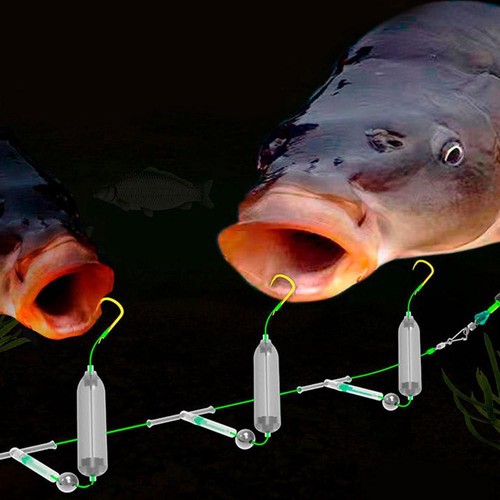 Set lenza pesca antifondo - +set,