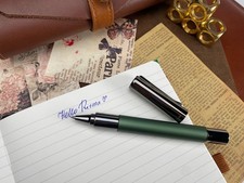 Penna roller Monteverde Ritma verde come nuova con scatola tappo magnetico...