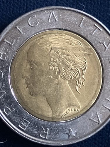 Italiano 1995 500 lire non - lire,