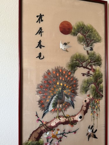 Quadro orientale paesaggio