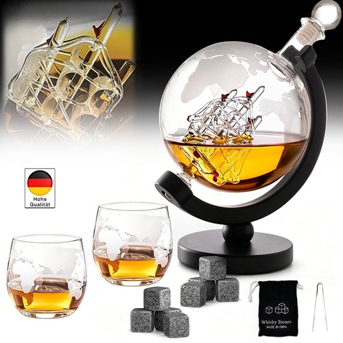 Bottiglia caraffa whisky set