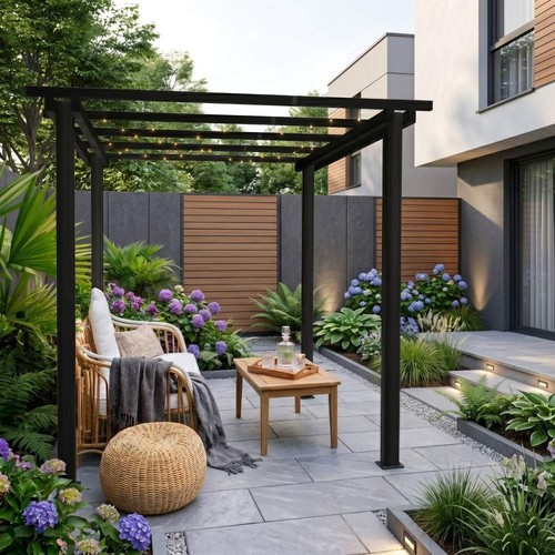 Pergola legno 240x240 - in, cm