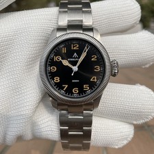 ☢️ STEELFLIER FIELD WATCH SF741, Movimento SEIKO VH60, 39mm Luminoso orologio