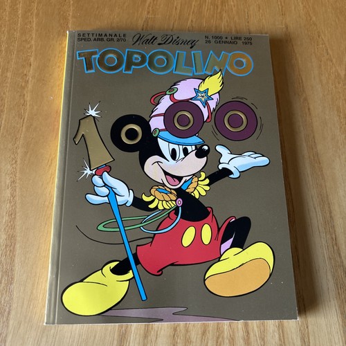 Topolino 1000 variant oro - topolino, n.