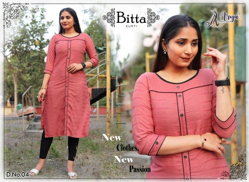 Women cotton bitta kurti - cotton,