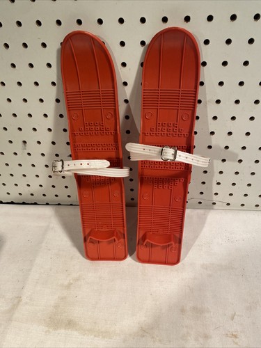 Mini sci plastica rosso - plastica,