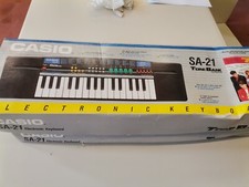 Keyboard vintage Casio s-21 s 21 pianola piano vecchia scatola elettrica 10005