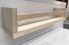 2 x PORTAOGGETTI IN LEGNO IKEA BEKVAM PORTASPEZIE PORTAOGGETTI da parete