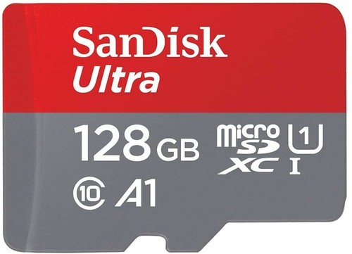 Sandisk ultra microsd 128gb - microsd,