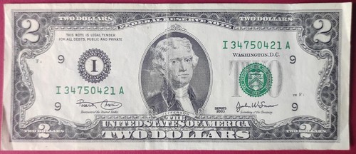 Usa billet dollars 2003 i - usa,