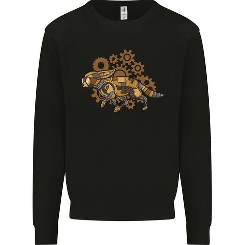 Felpa steampunk fox uomo - felpa,