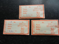 Trapano perno tornio orologiaio 1,50 mm 3 doz