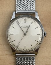 IWC Schaffhausen Cal. 89 – Stainless Steel Staybrite – 1950s – Manual Winds