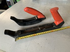 Coppia 2 Pialla da legno lima a mano con manico