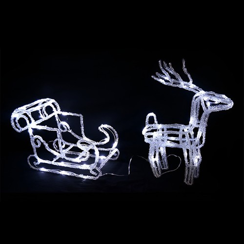 Slitta babbo natale con - di,