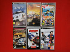 Lotto 6 Videogiochi PSP Corse Auto (5 giochi) + Fifa 13 - Play Station Portable
