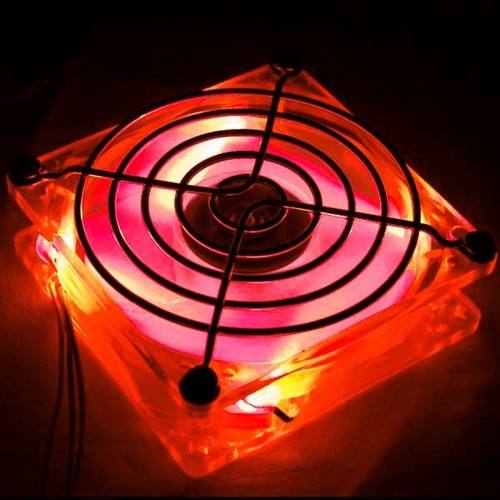 Ventola trasparente 4led - ventola,